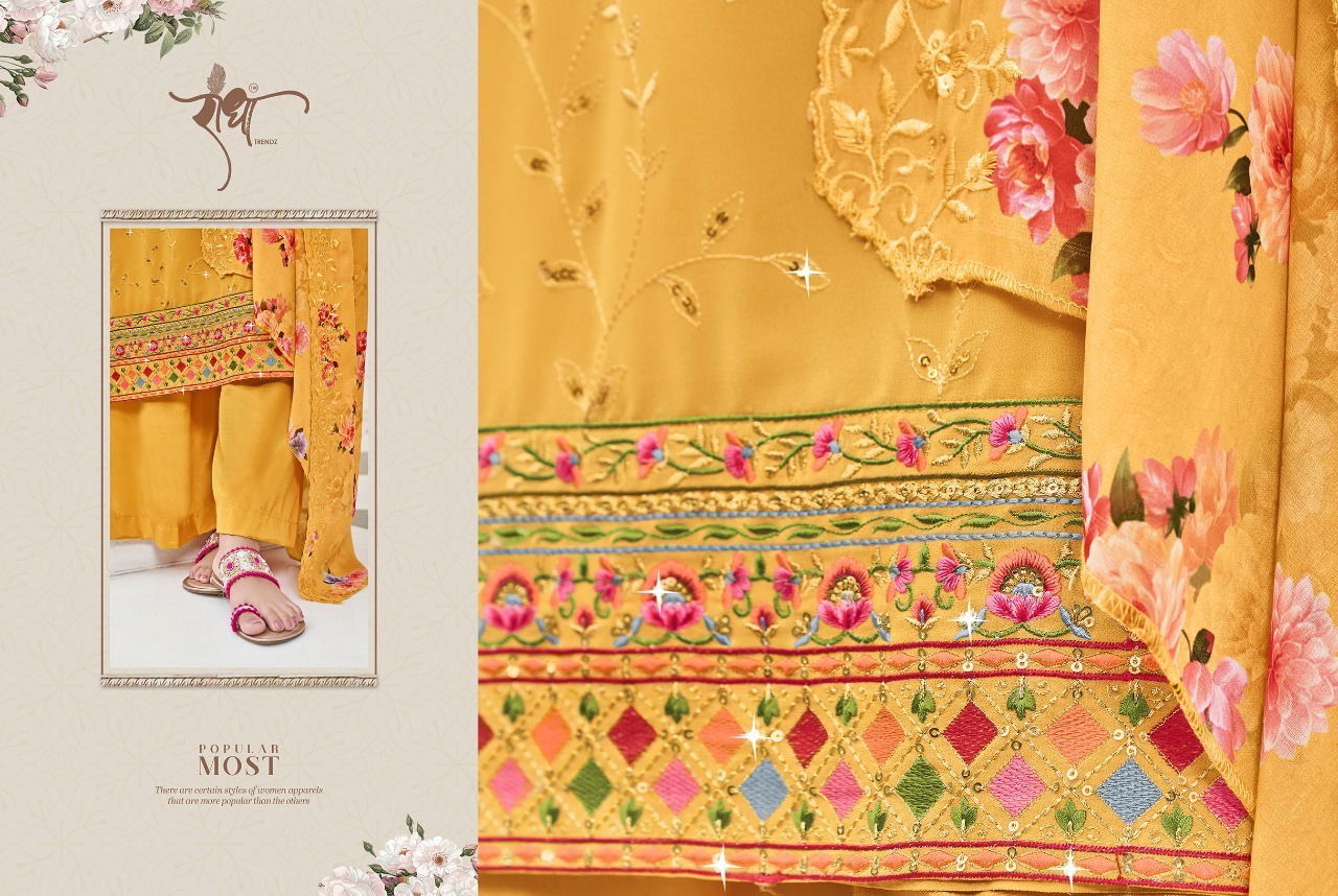 Rangoli Vol 2 By Radha Georgette Suits Catalog